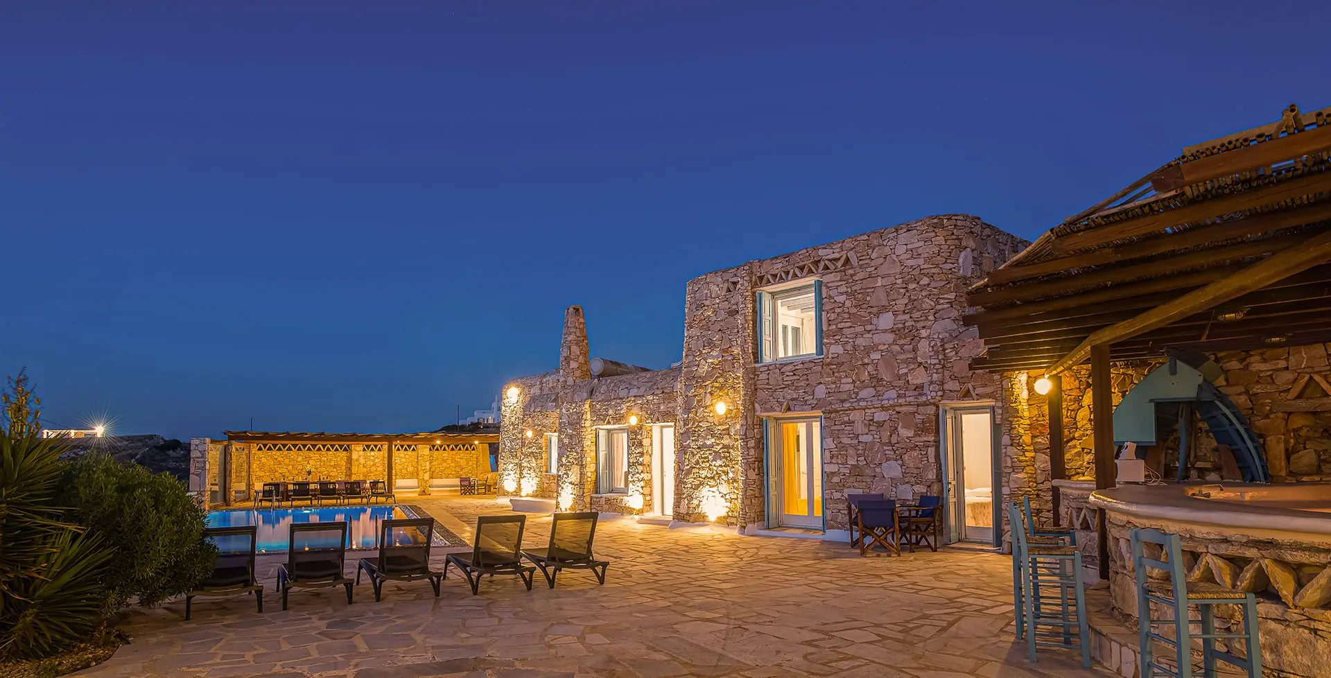 Villa Boufla -Luxury Suite with Spa Bath with Sea View