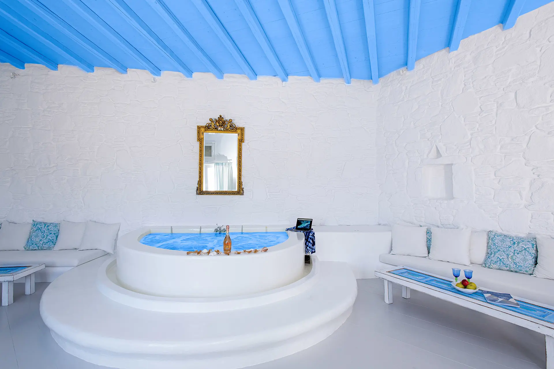 Villa Boufla -Luxury Suite with Spa Bath with Sea View